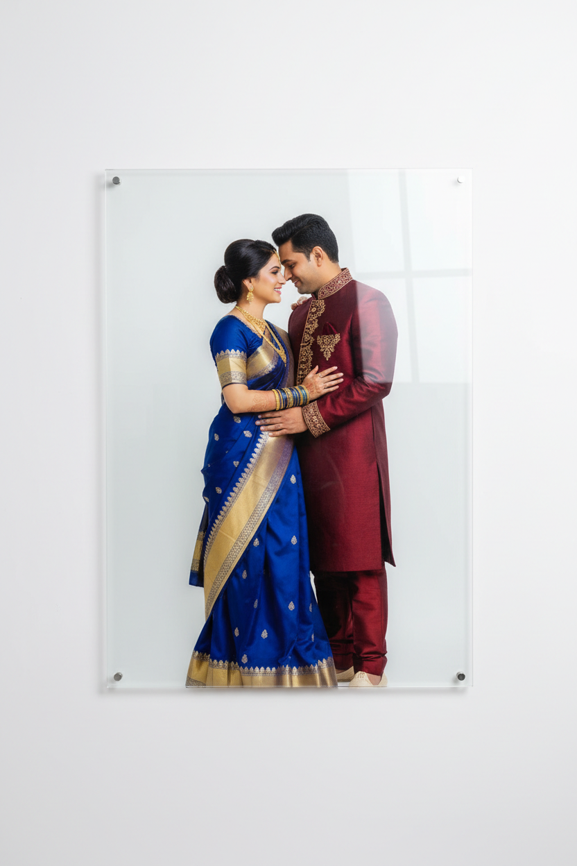 12x18 Premium Large Acrylic Wall Frame - UV Print Photo Frame