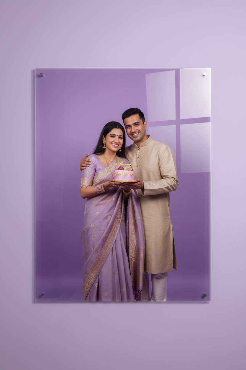 16x24 Acrylic Wall Frame Anniversary