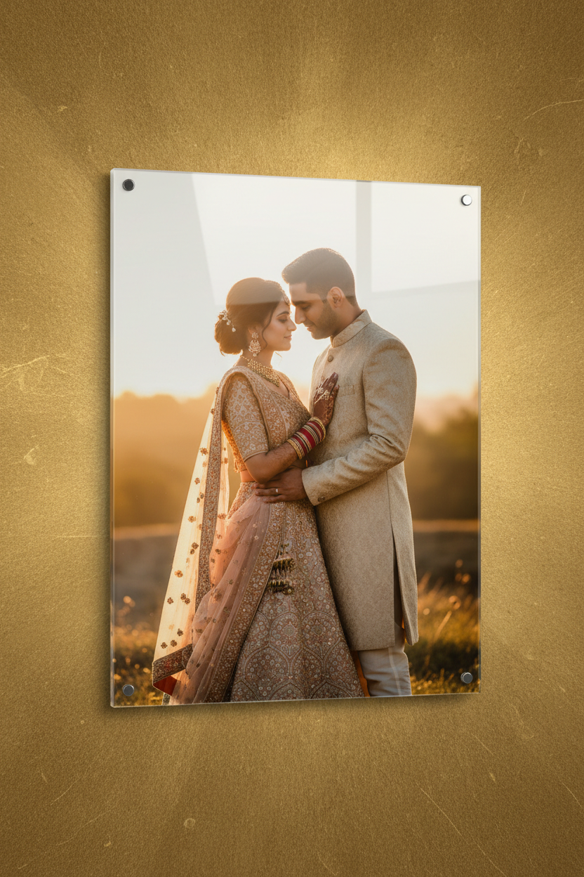 16x24 Acrylic Wall Frame Pre-Wedding