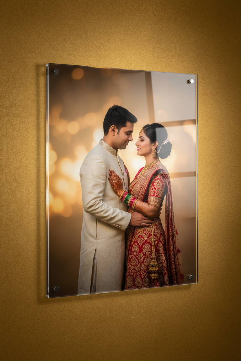 20x30 Acrylic Wall Frame Pre-Wedding