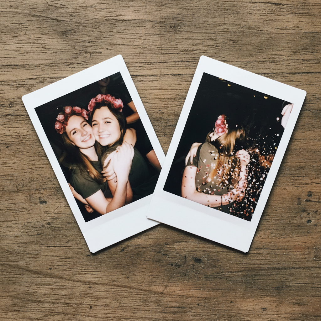 Double Polaroid Photos