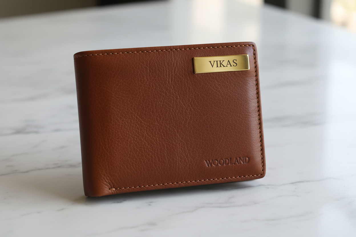 Brown Personalized Wallet