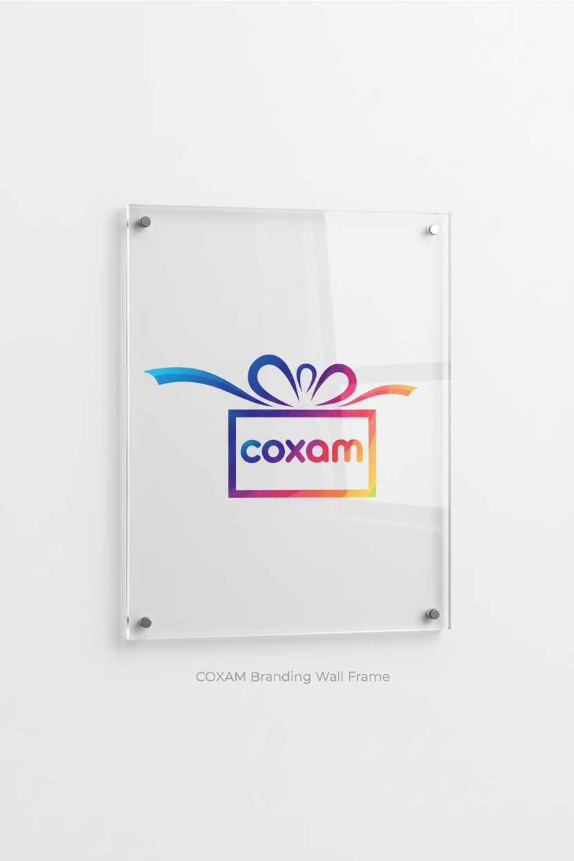 COXAM Logo A4 Wall Frame