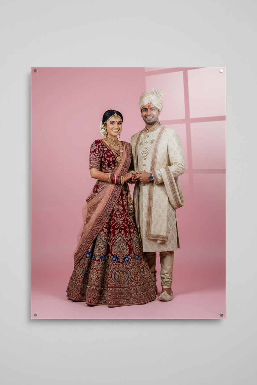 24x36 Acrylic Wall Frame Traditional