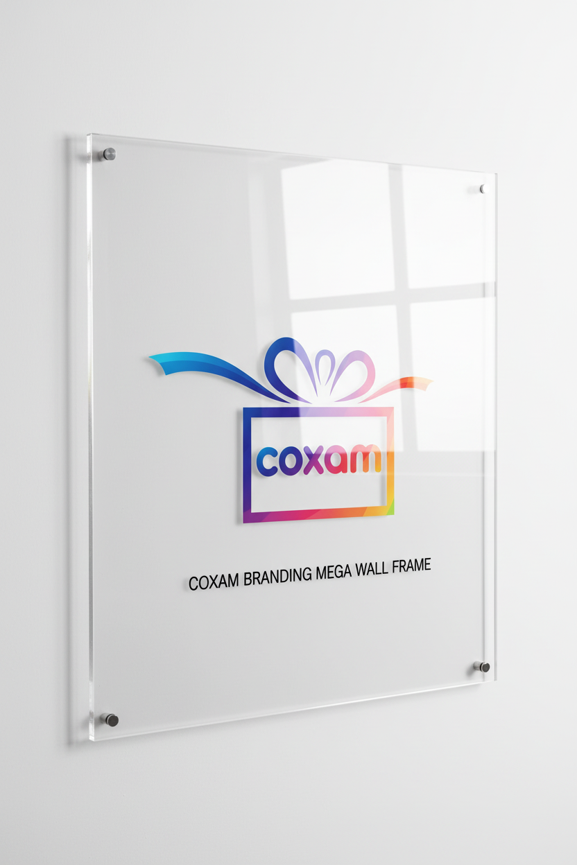 COXAM Logo 24x36 Wall Frame